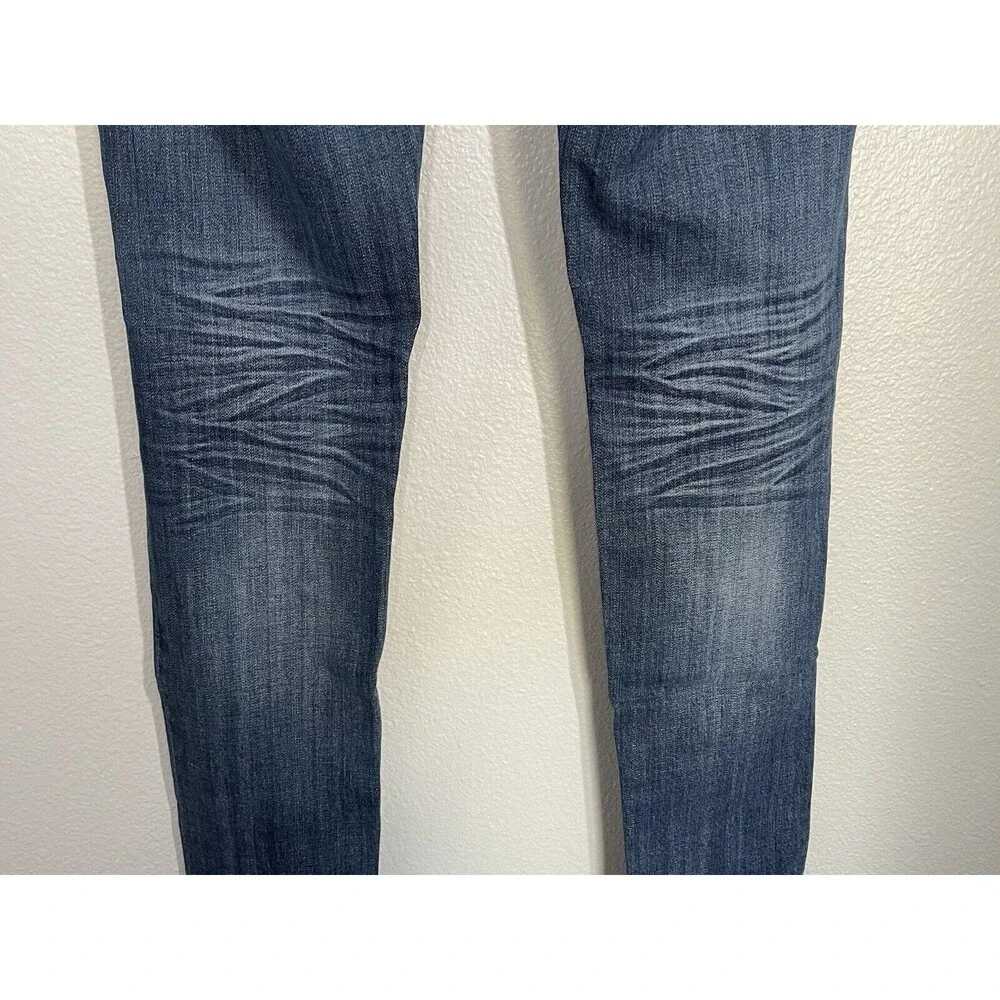 Vigoss The Thompson Tomboy Skinny Jeans Size 29/27 Blue Stretch Denim Low‎ Rise